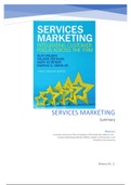 Services Marketing Summary 2020