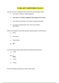 NURS 6551 MIDTERM EXAM 1- QUESTION AND ANSWERS; Latest 2019/2020 ( Download To Score An A)