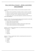 Exam (elaborations) POLI 330N (POLI 330N) 2020