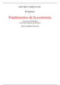 RESUMEN COMPLETO DE Krugman, Fundamentos de la economia