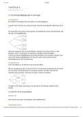 Samenvatting Wiskunde A Hoofdstuk 3 en 4