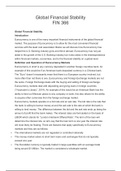 Global Financial Stability   FIN 366       Global Financial Stability   Introduction   Eurocurrency is one of the many important financial instruments of the global financial market. The purpose of Eurocurrency is to allow for the most convenient financia