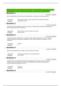ADVANCED PATHOPHYSIOLOGY MIDTERM- exam practice questions with verified answers solution 2020/2021 