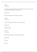 NURS 6551 Final Exam (May 2020) With all answers correct