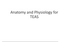 Anatomy and Physiology for TEAS Powerpoint Presentation (Latest 2021)