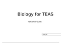 Biology for TEAS Powerpoint Presentation (Latest 2021)