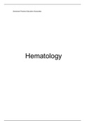 NURSING NSG 6340 S hematology final study guide 