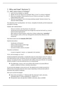 Summary lectures history of biology