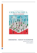 Samenvatting boek Oikonomia Johan Albrecht examen Economie Rechten