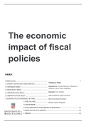 The economic impact of fiscal policies