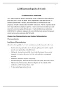 ATI Pharmacology Study Guide & Final exam 2020 | ATI Pharmacology