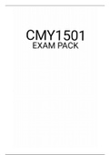 CMY1501 EXAM PACK 2021