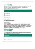 MATH 225N Final Exam 2 - Question and Answers 2020/2021