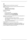 Samenvatting: H1 t/m H8 Inleiding Bedrijfskunde - Hoorcollege's, literatuur en online les materiaal (Compleet)