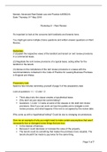 University of Law LPC Advanced Real Estate Law and Practice 4ARE02/A - Rent Review - workshop notes 