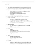 Rasmussen College - Professional Nursing 2/PN2 Exam 3 Study Guide.