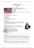 Samenvatting van 'An Illustrated History of the USA' + Lecture notes
