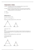 Triangle Geometry (Similarity) - Mathematics Grade 12 (IEB)