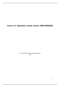 Summary  Laboratory Animal Science (BM024D Radboud University 2020)