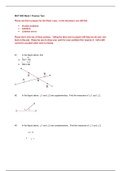 MAT 1500 Week 1 QuizPractice Test - prepare for the MAT 1500 Week 1 Quiz ⦁Practice problems, Solutions and Common errors