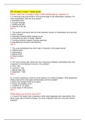 Professional Nursing 2/pn2 exam 2 Week 7 questions & Answers; Complete solution Guide(2020/2021)