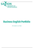 Business English Portfolio - Saxion Creative Business 2e jaar