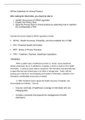Chamberlain College Of Nursing:NR 661 Health Insurance, Portability, and Accountability Act (HIPAA) Review: Guidelines for Clinical Practice