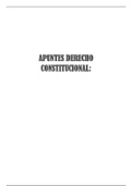 Apuntes Derecho Constitucional I