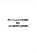 FAC3761 ASSIGNMENT 01 OF 2021 SUGGESTED SOLUTION