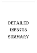 DETAILED INF3703 Summary (Databases II)