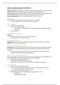 Summary module 5 Immunotechnology (CBI-30806)