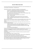 BIOS 242 Microbiology Midterm Study Guide