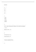 Exam (elaborations) Elementary Statistics  (MTH 1150 ) 