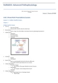 NUR6003 Advanced Pathophysiology Notes Chamberlain College