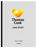 AC102 Formative Case Study on Thomas Cook (First Class)