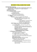 NUR MISC - MATERNITY FINAL EXAM STUDY GUIDE.
