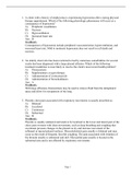 Test Bank Chapter 23- Disorders of Ventilation and Gas Exchange Latest Verified Document