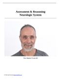 Case Study Assessment & Reasoning Neurologic System, Peter Simpson, 55 years old, (Latest 2021) Correct Study Guide, Download to Score A