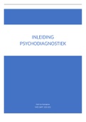 Samenvatting Inleiding Psychodiagnostiek