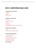 NR 511 / NR511 MIDTERM EXAM STUDY GUIDE. 