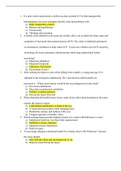 PN CAPSTONE NCLEX QUESTIONS and ANSWERS {1,2,3,4 and 5}