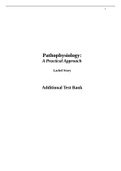 Pathophysiology Additional Test Bank