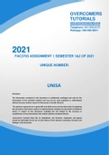 FAC3703 ASSIGNMENT 1 SEMESTER 1&2 OF 2021