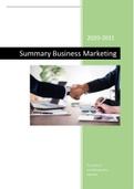 Samenvatting Business marketing 