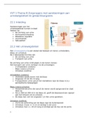 Zorgvragers met aandoeningen aan urinewegstelsel en geslachtsorganen (toets blok 3 Zorgcollege)