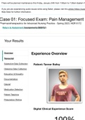 Tanner Bailey Pain Management Shadow Health Exam- Transcript