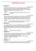 NURS 6640 Psychotherapy Review Test Submission Week 11 Final Exam
