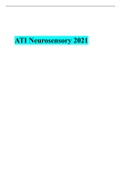 ATI Neurosensory 2021.