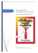 Grondslagen Van De Marketing H7, H8, H12, H13 en H14 SAMENVATTING + FORMULES