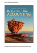 Test Bank (Downloadable Files) for Intermediate Accounting, Volume 1 & 2, 12th Canadian Edition, Donald E. Kieso